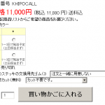 楽天RMSの項目選択肢別在庫に出る納期のデザインを変更